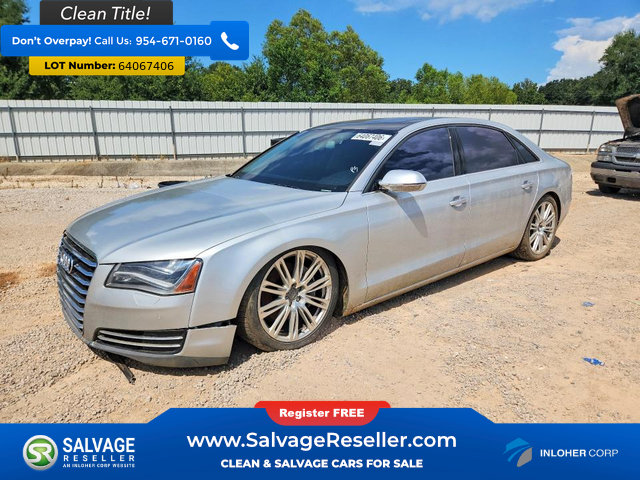 Used 2013 Audi A8 L 3.0T w/ Comfort Pkg AWD/4WD image 1