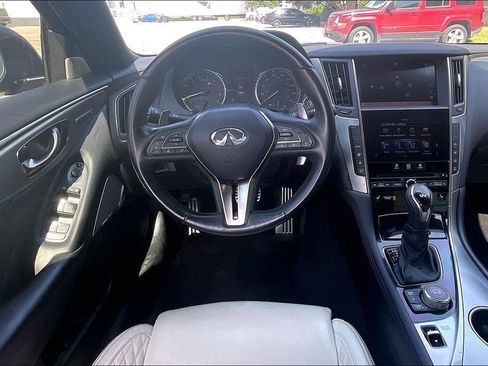 Used 2020 INFINITI Q50 Red Sport 400 w/ Carbon Fiber Package RWD image 6