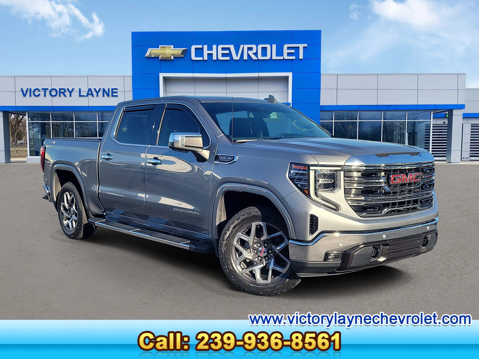 Used 2024 GMC Sierra 1500 SLT w/ SLT Premium Plus Package AWD/4WD image 1