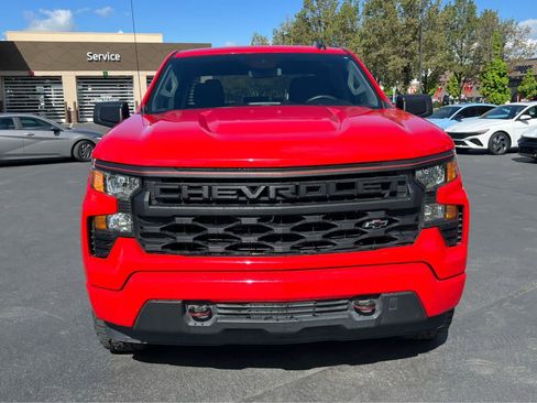 Used 2023 Chevrolet Silverado 1500 Custom w/ LPO, Dark Essentials Package AWD/4WD image 3