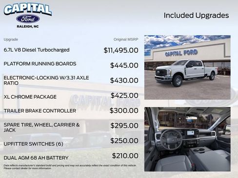 New 2026 Ford F250 XL w/ XL Chrome Package AWD/4WD image 3