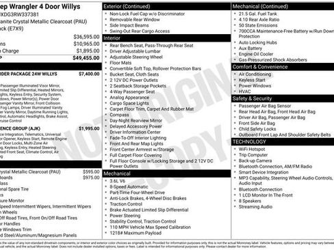 Used 2024 Jeep Wrangler Willys image 2