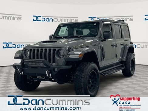 Used 2021 Jeep Wrangler Unlimited Rubicon w/ Trailer Tow Package AWD/4WD image 1