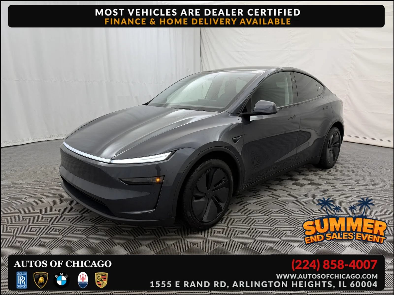 Used 2026 Tesla Model Y Long Range AWD/4WD image 1