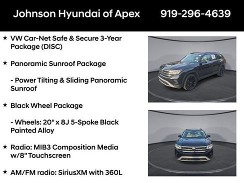 Used 2023 Volkswagen Atlas SE w/ Panoramic Sunroof Package image 6