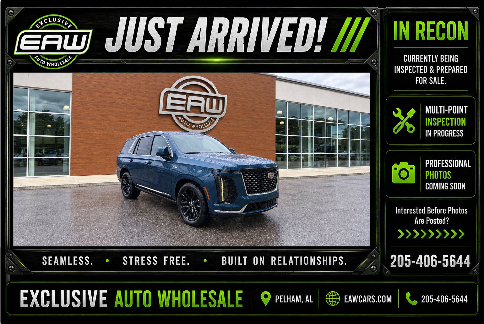 Used 2025 Cadillac Escalade Premium Luxury w/ Touring Package AWD/4WD image 1