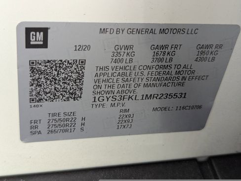 Certified 2021 Cadillac Escalade Sport w/ Driver Assist Tech Package image 38