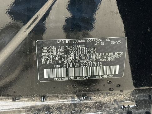 New 2025 Subaru Impreza 2.0i image 31