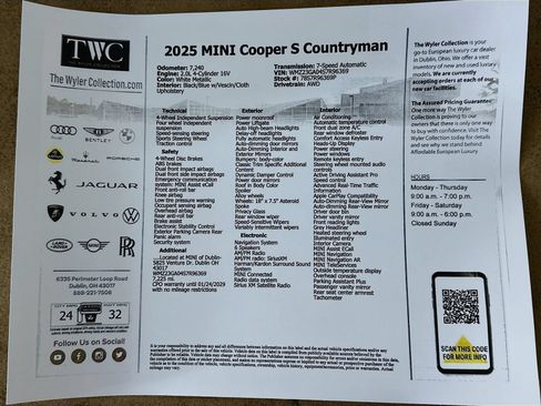 Used 2025 MINI Cooper Countryman S w/ Comfort Package Max AWD/4WD image 46