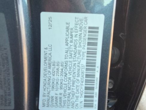 Used 2025 Honda Accord SE image 3