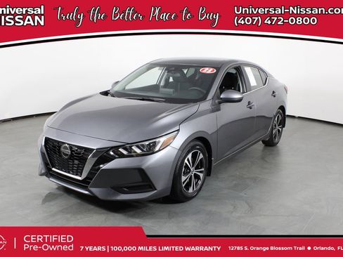 Certified 2023 Nissan Sentra SV image 1