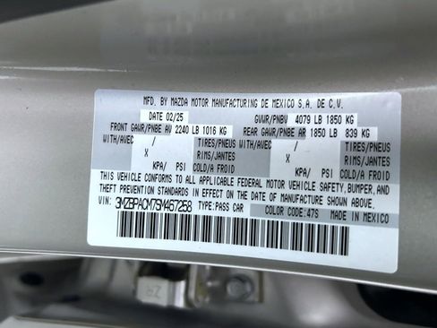 Certified 2025 MAZDA MAZDA3 s image 25