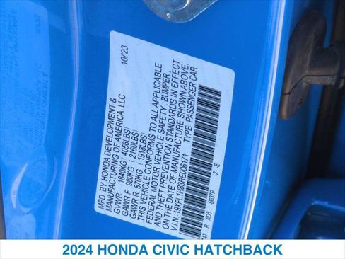 Certified 2024 Honda Civic Sport Touring image 26