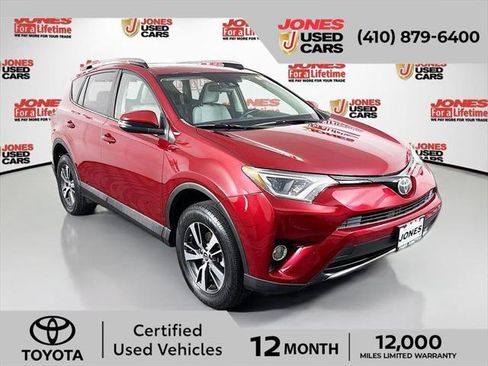 Certified 2018 Toyota RAV4 XLE w/ Plus Extra Value Package AWD/4WD image 1