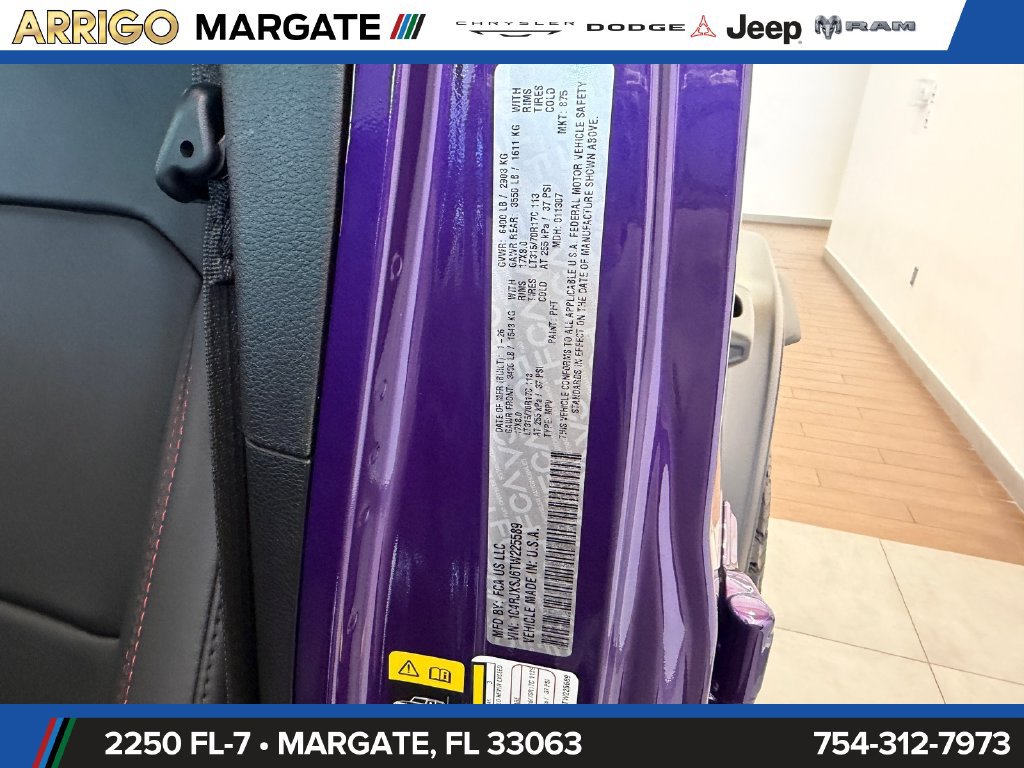 Used 2026 Jeep Wrangler Unlimited Rubicon 392 w/ Quick Order Package 27X Moab AWD/4WD image 23
