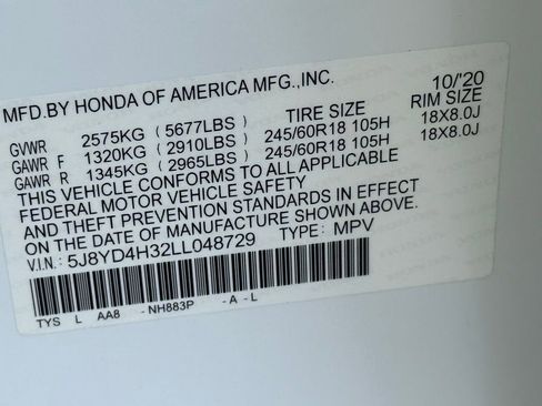 Used 2020 Acura MDX 3.5L image 29