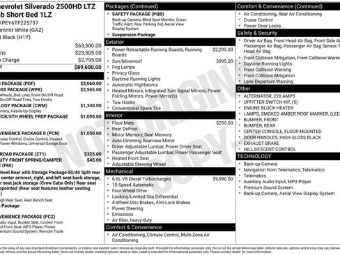 New 2026 Chevrolet Silverado 2500 LTZ w/ LTZ Plus Package image 5