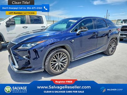 Used 2017 Lexus RX 350 F Sport w/ Accessory Package