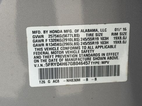 Used 2016 Acura MDX SH-AWD w/ Tech & Entertainment image 36