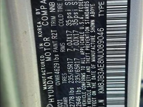 Used 2022 Hyundai Tucson SEL w/ Cargo Package FWD image 18
