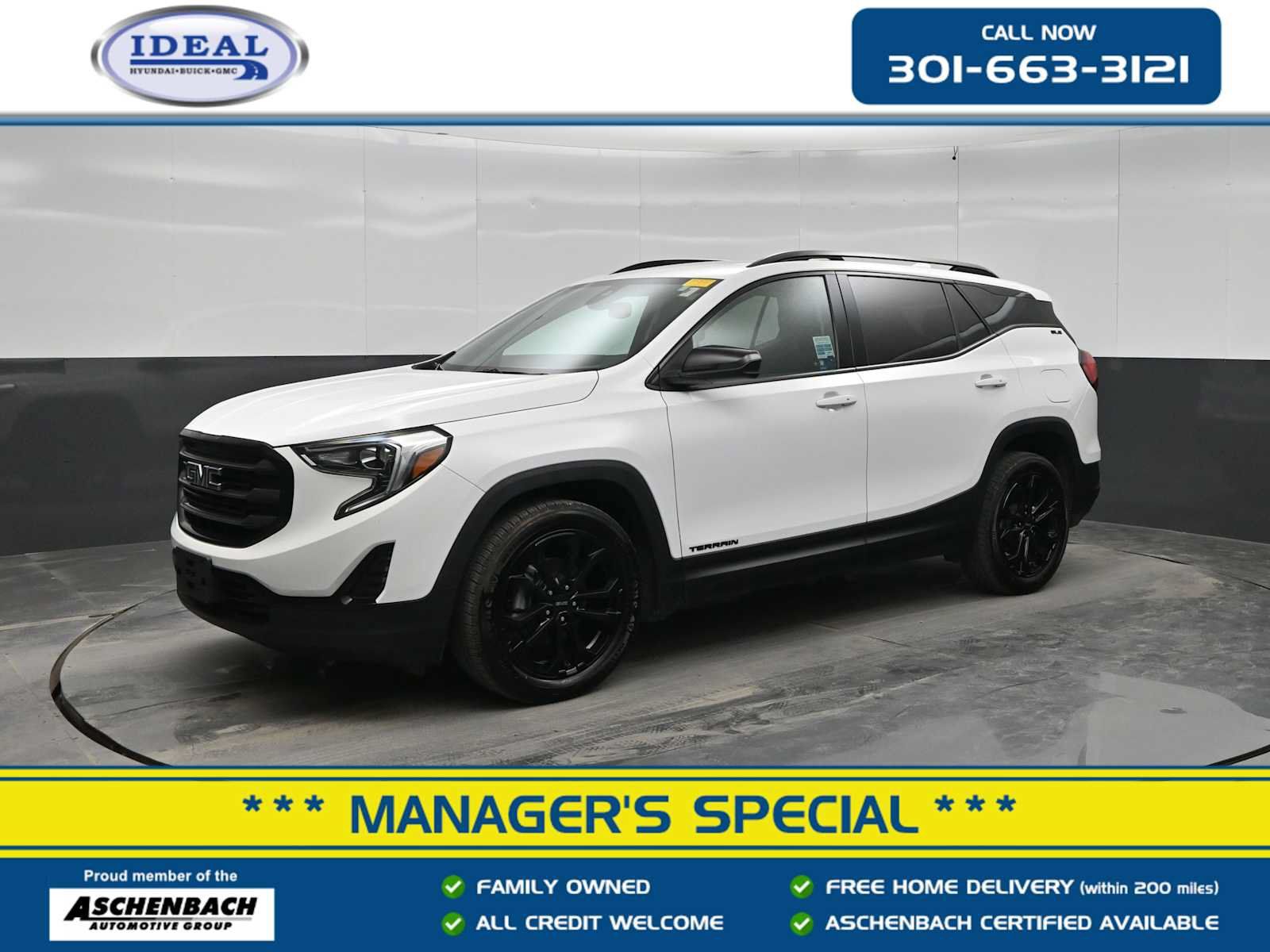 Used 2021 GMC Terrain SLE w/ Driver Convenience Package FWD image 1