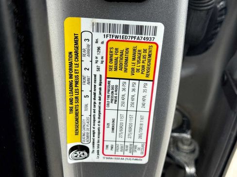 Certified 2023 Ford F150 Platinum w/ FX4 Off-Road Package AWD/4WD image 37
