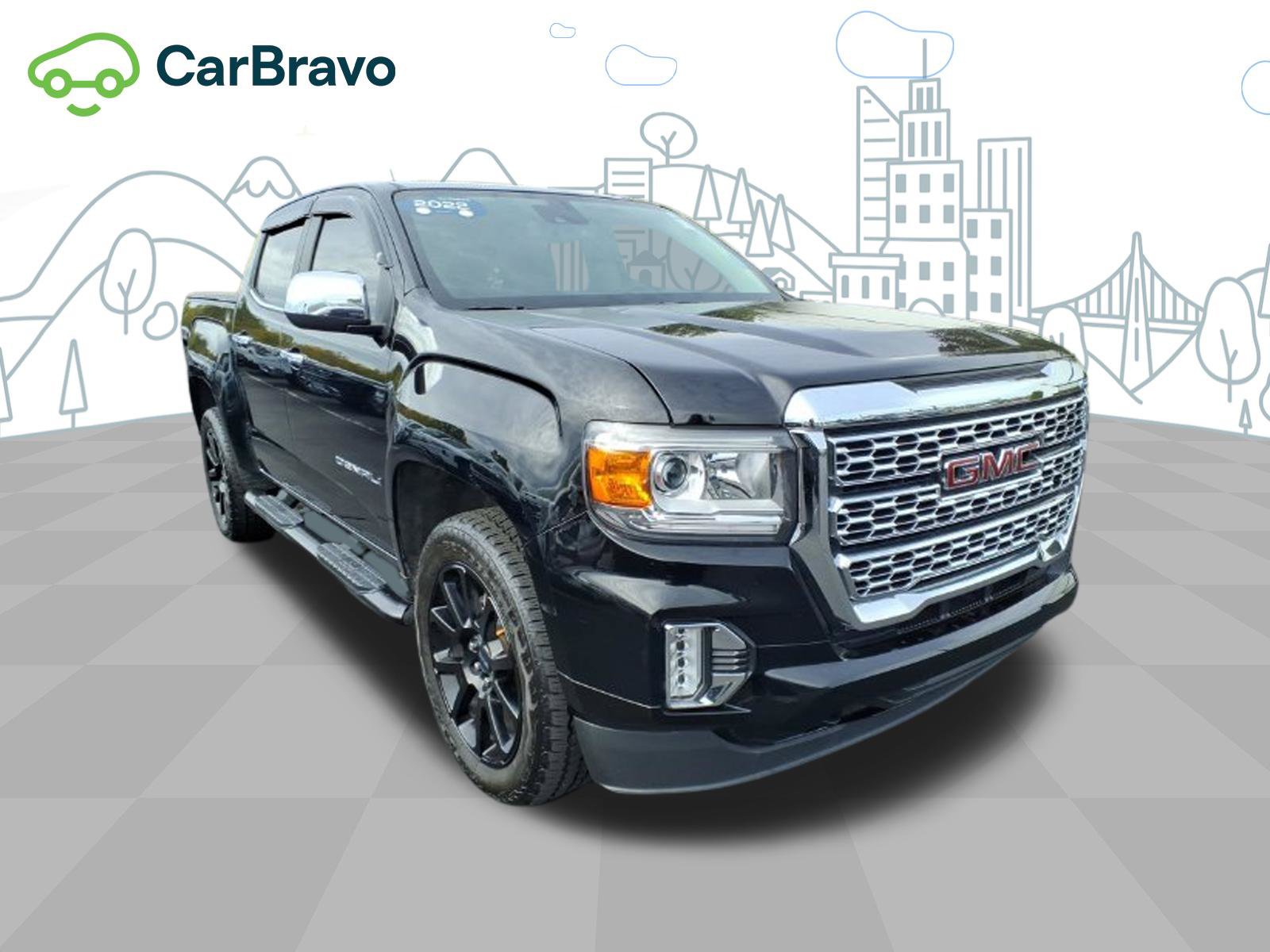 Certified 2022 GMC Canyon Denali w/ Denali Black Edition Package AWD/4WD image 1
