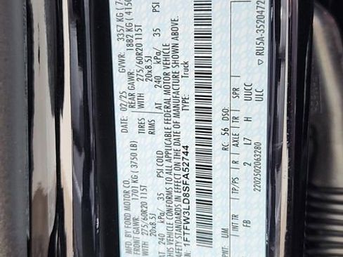 New 2025 Ford F150 XLT w/ Equipment Group 302A MID image 25