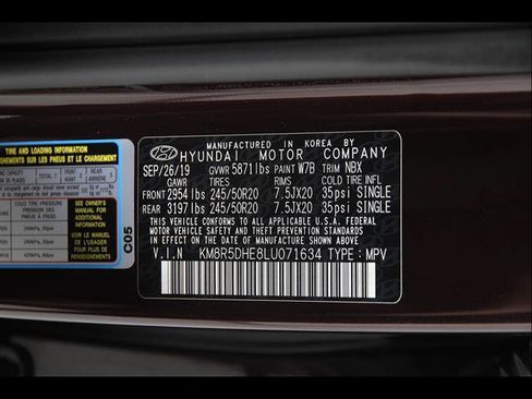 Used 2020 Hyundai Palisade Limited AWD/4WD image 25
