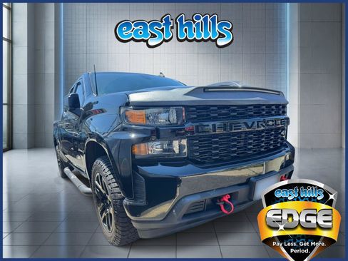 Certified 2022 Chevrolet Silverado 1500 Custom w/ Rally Edition AWD/4WD image 1