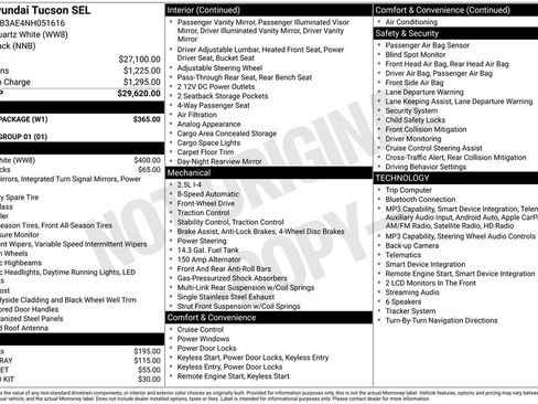 Used 2022 Hyundai Tucson SEL w/ Winter Package FWD image 29