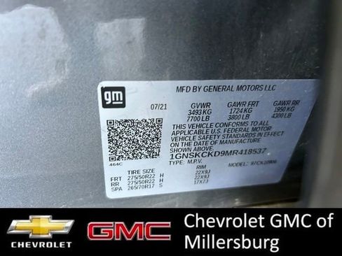 Used 2021 Chevrolet Suburban LT AWD/4WD image 29