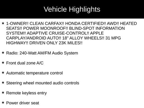 Certified 2025 Honda CR-V EX image 39