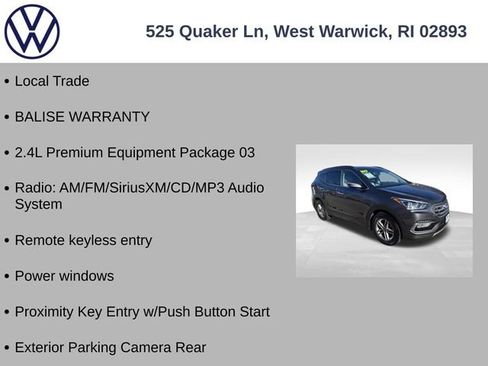 Used 2017 Hyundai Santa Fe Sport image 6