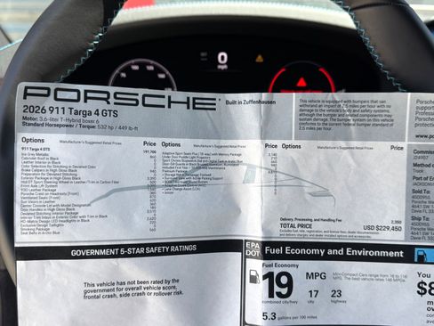 Used 2026 Porsche 911 Targa 4 GTS image 50