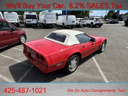 Used 1989 Chevrolet Corvette Convertible RWD image 8