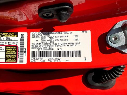 Used 2022 Toyota Tundra TRD Pro AWD/4WD image 34