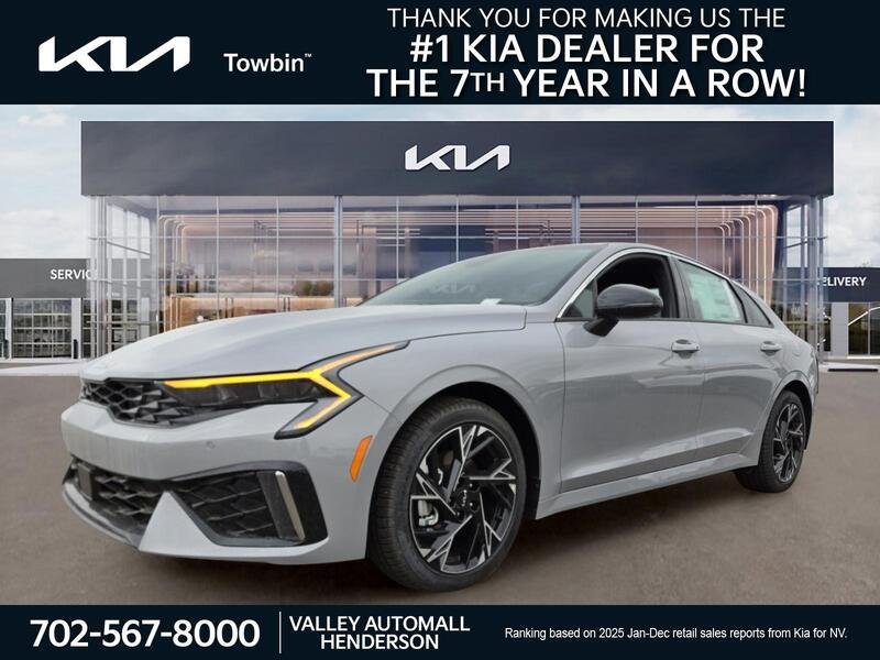 New 2026 Kia K5 GT-Line w/ GT-Line Red Interior Package FWD image 1