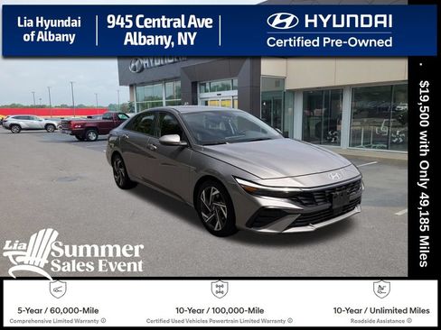 Certified 2025 Hyundai Elantra SEL FWD image 1