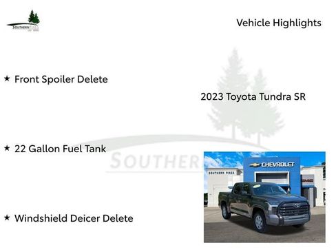 Used 2023 Toyota Tundra SR w/ SR Tow Package AWD/4WD image 22