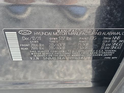 Used 2023 Hyundai Santa Fe SEL w/ Premium Package FWD image 25