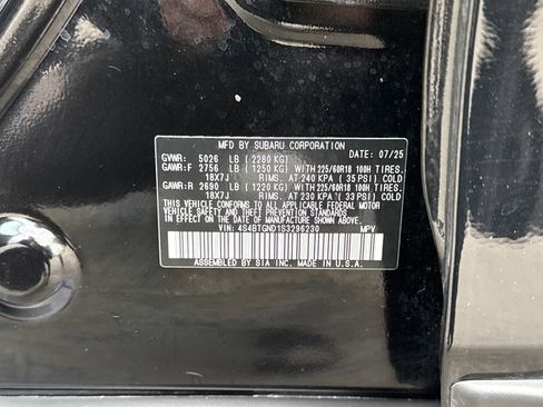 Used 2025 Subaru Outback Limited XT image 26