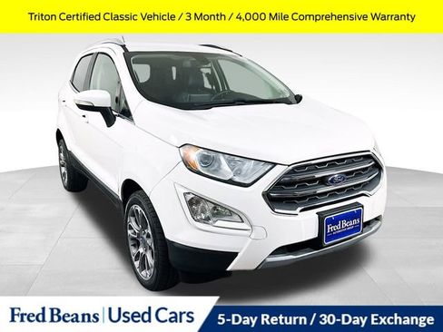 Used 2018 Ford EcoSport Titanium w/ Titanium Cold Weather Package AWD/4WD image 1
