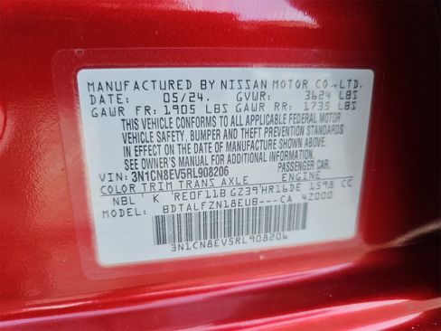 Used 2024 Nissan Versa SV image 40