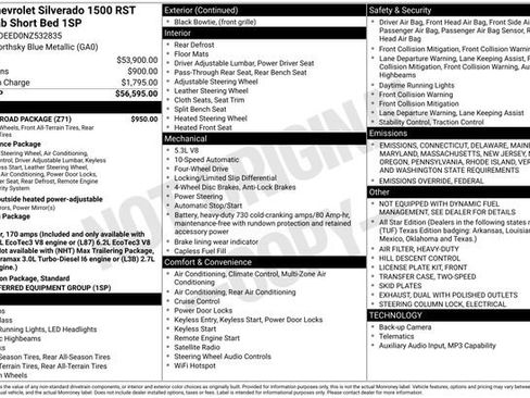 Used 2022 Chevrolet Silverado 1500 RST w/ Z71 Off-Road Package image 2