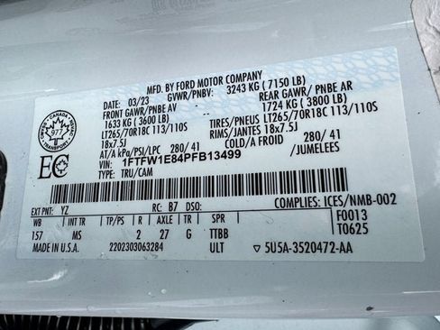 Used 2023 Ford F150 XLT w/ Equipment Group 302A High image 24