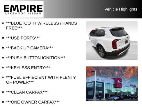 Used 2020 Kia Telluride S AWD/4WD image 2