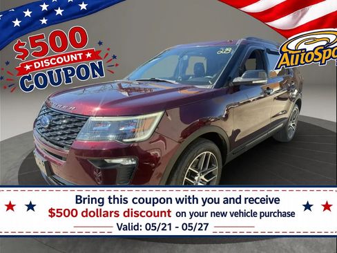 Used 2019 Ford Explorer Sport AWD/4WD image 1