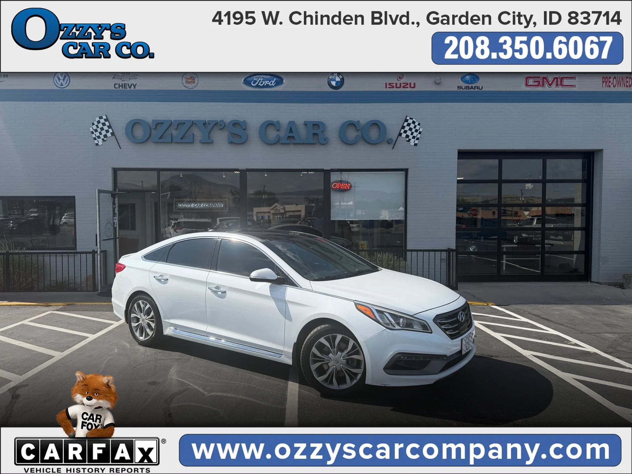 Used 2017 Hyundai Sonata Limited 2.0T FWD image 1