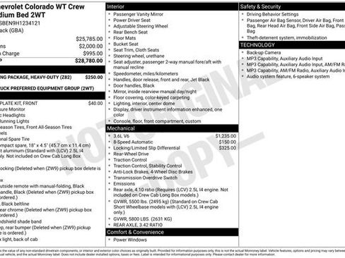 Used 2017 Chevrolet Colorado W/T RWD image 29